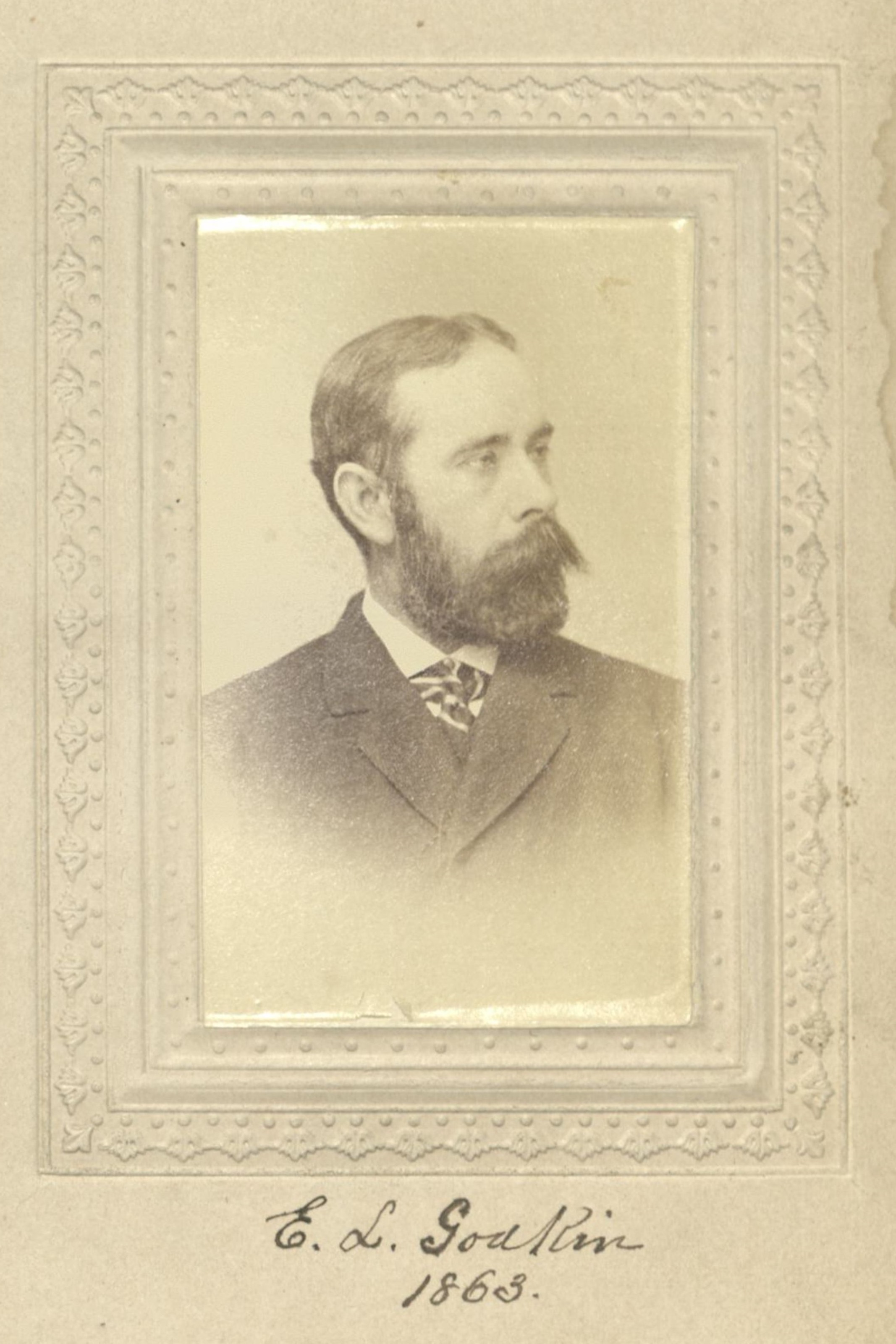 Member portrait of Edwin L. Godkin